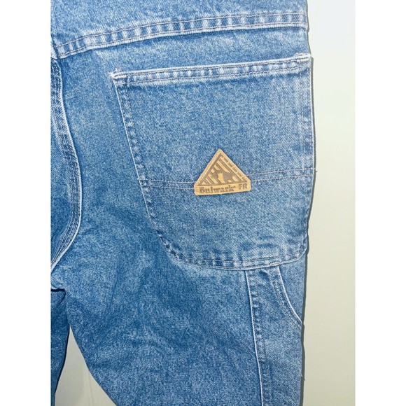BULWARK FR Blue Denim Fire Flame Resistant Work Pants Jeans - Picture 3 of 8